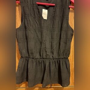 RW&CO. Black Sleeveless Top